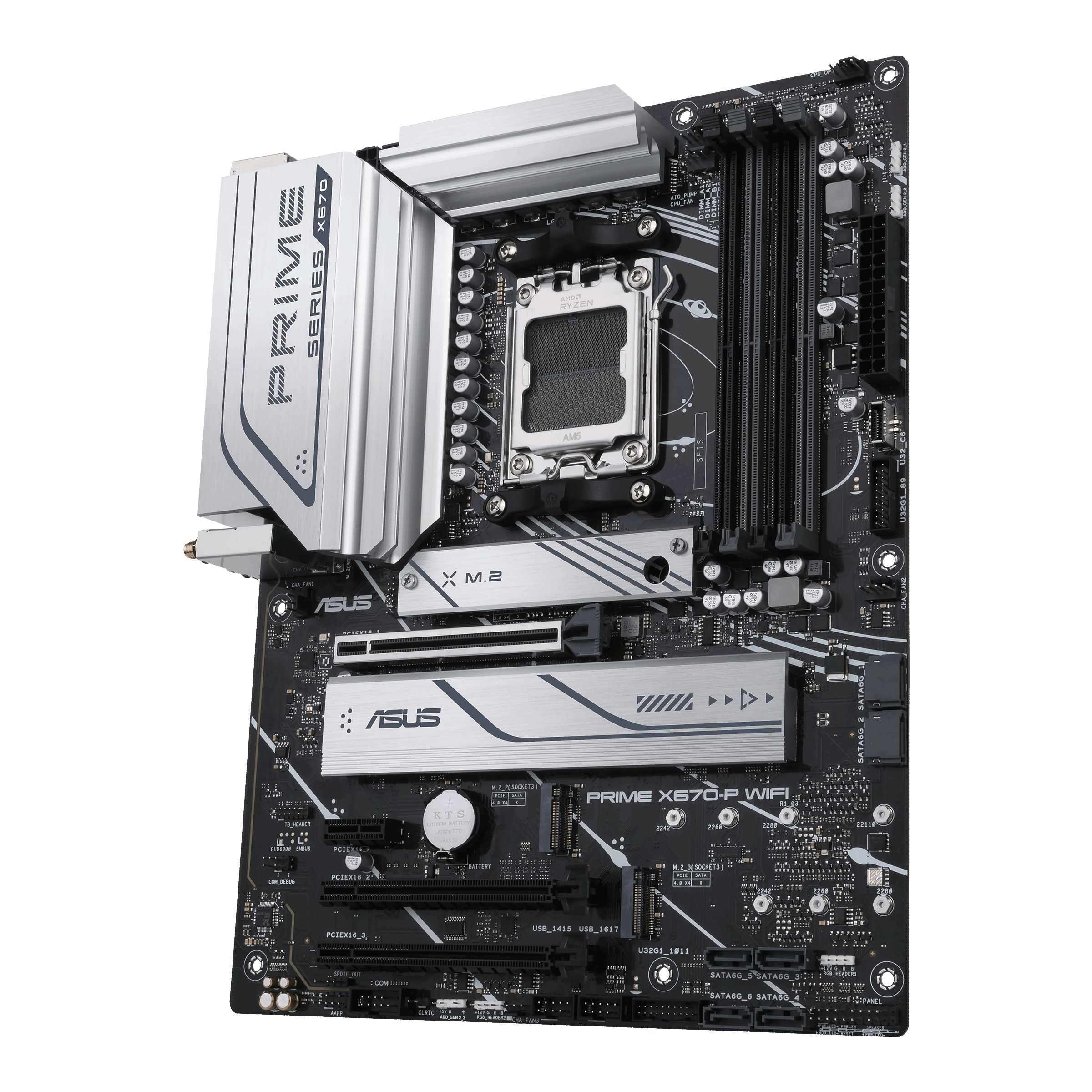 ASUS Prime X670-P WIFI - AMD X670 - So. AM5 - ATX