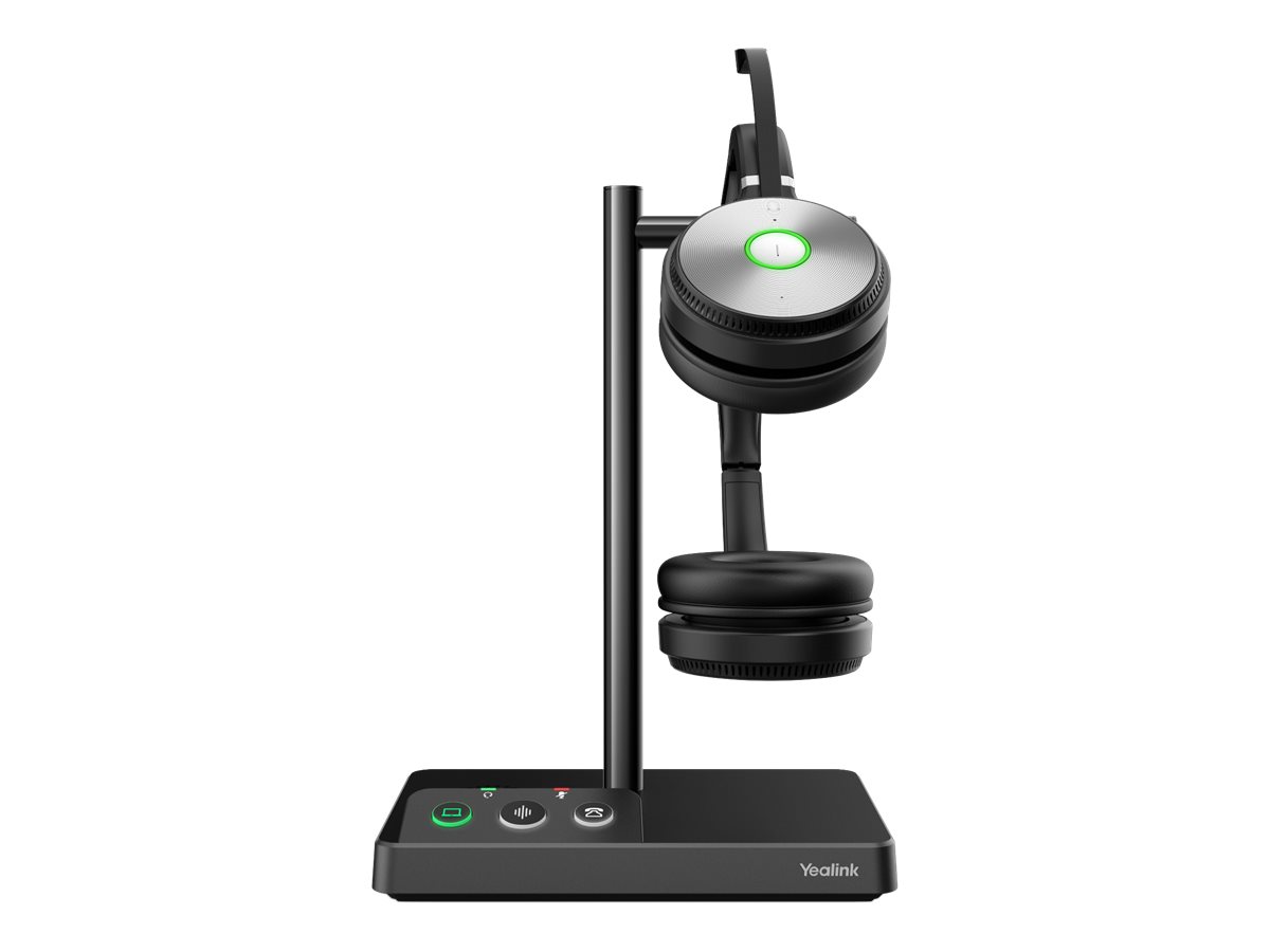 Yealink WH62 Dual - Headset - On-Ear - kabellos - DECT