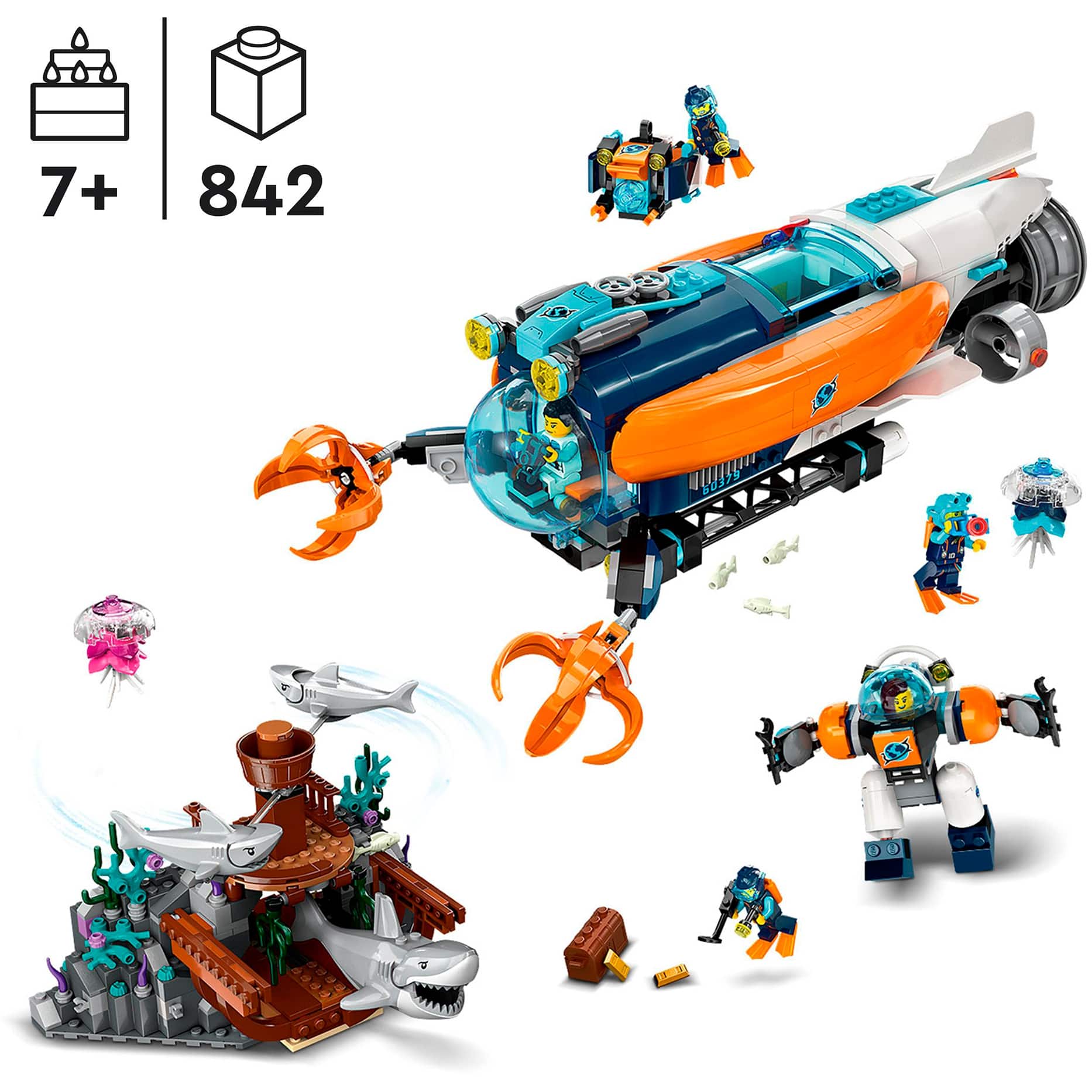 LEGO City   Forscher-U-Boot                           60379