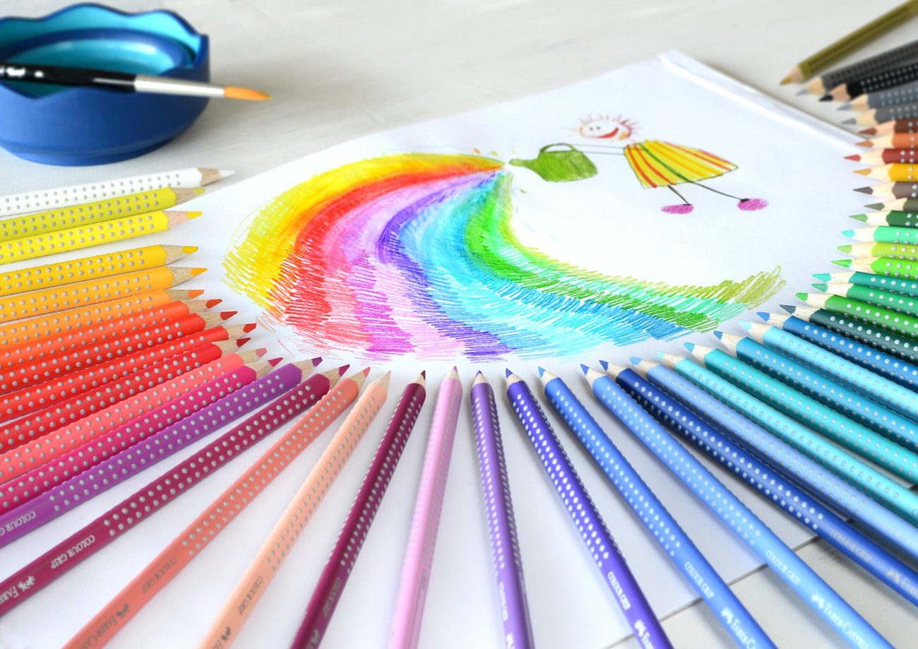 FABER-CASTELL Buntstift Colour Grip 48er Kartonetui