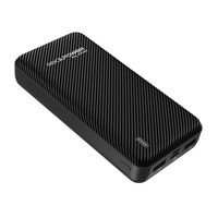 RealPower Powerbank PB-20000 SE     schwarz        20.000mAh