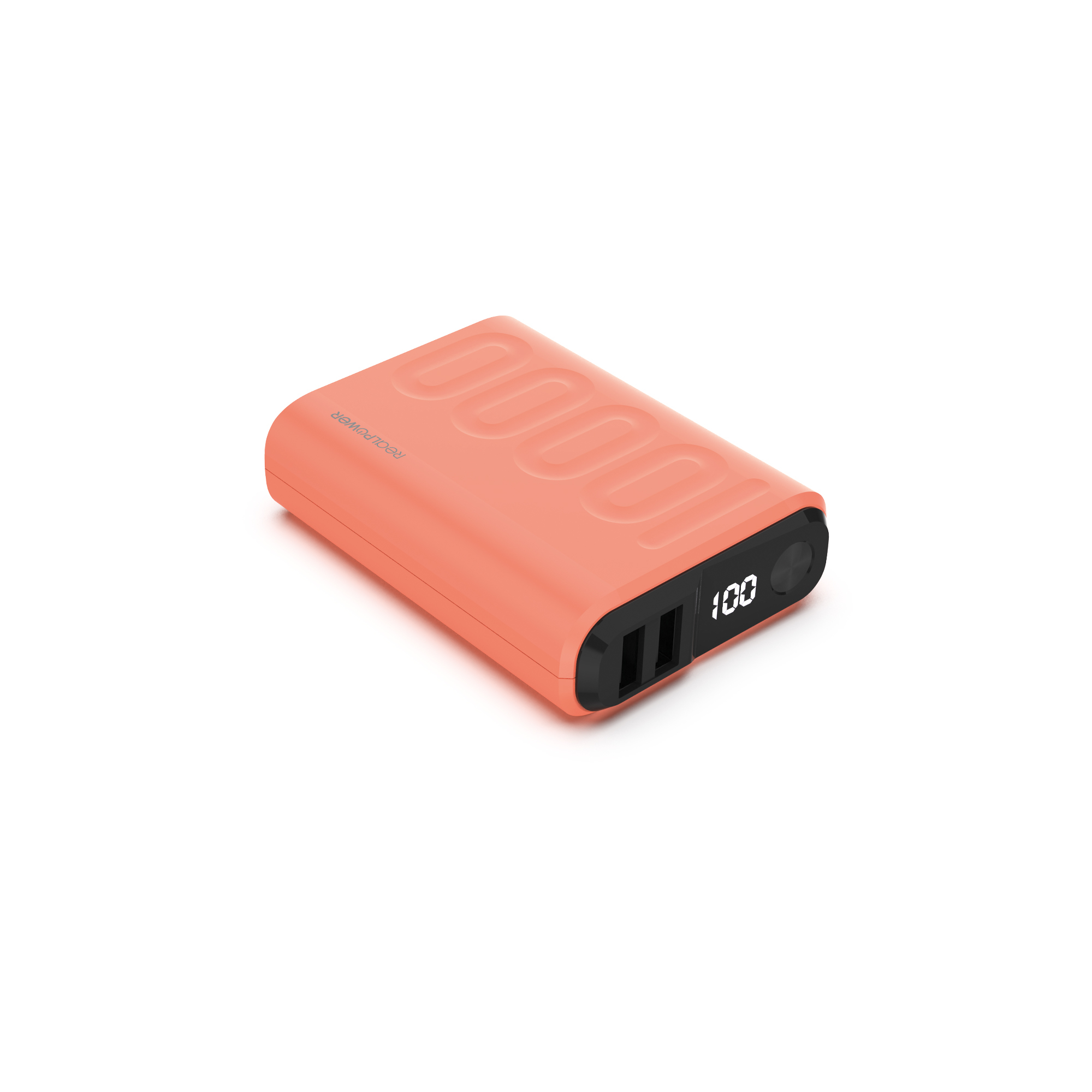 RealPower Powerbank PB-10000 Power Pack Orange