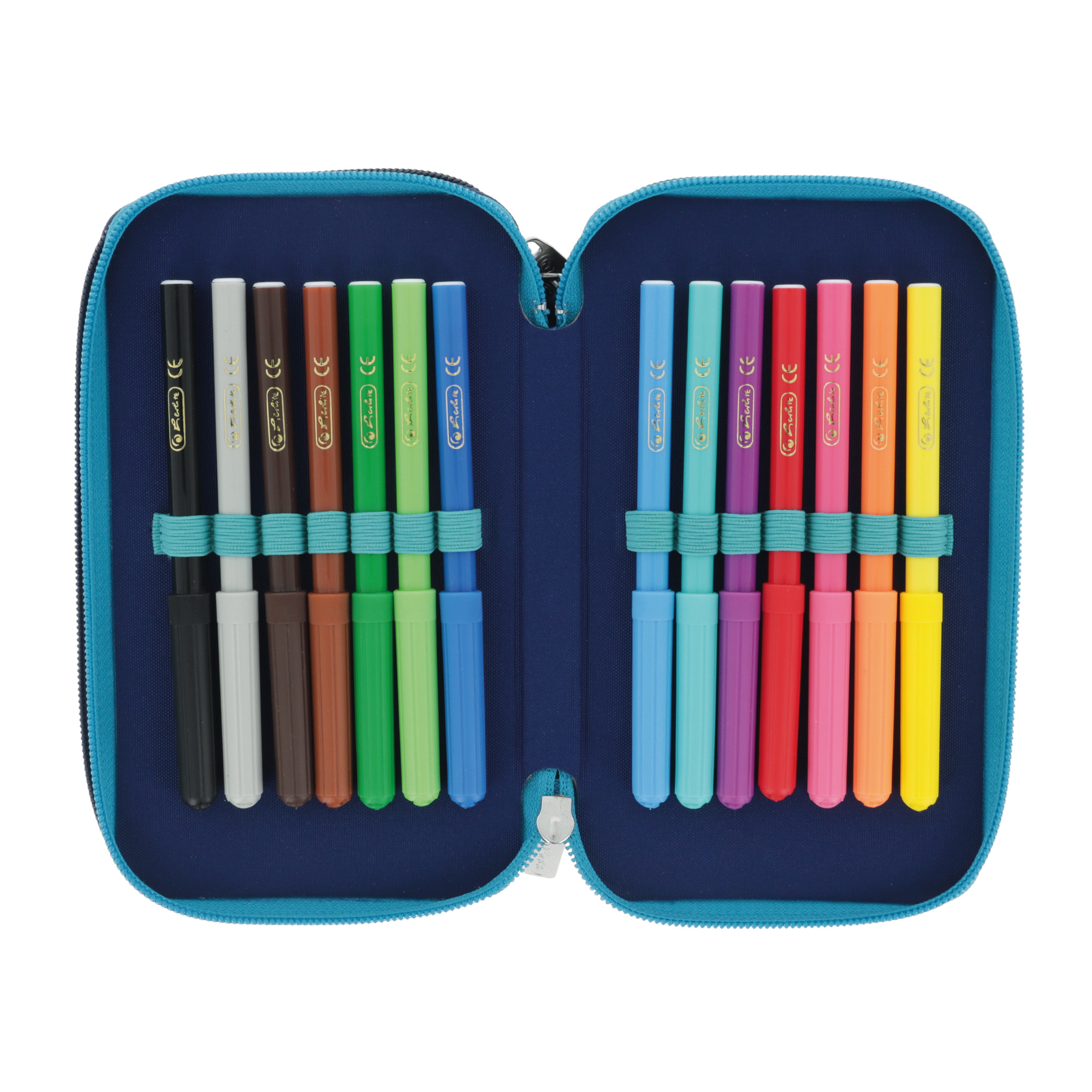 herlitz | TriCase 31 teilig Deep Ocean