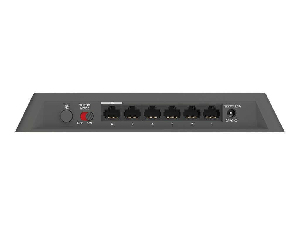 D-Link DMS 106XT - Switch - Smart - 5 x 100/1000/2.5G + 1 x 100/1000/2,5 G/5 G/10 G (Uplink)