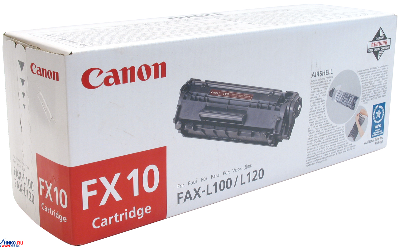 Canon FX-10 - Schwarz - Original - Tonerpatrone