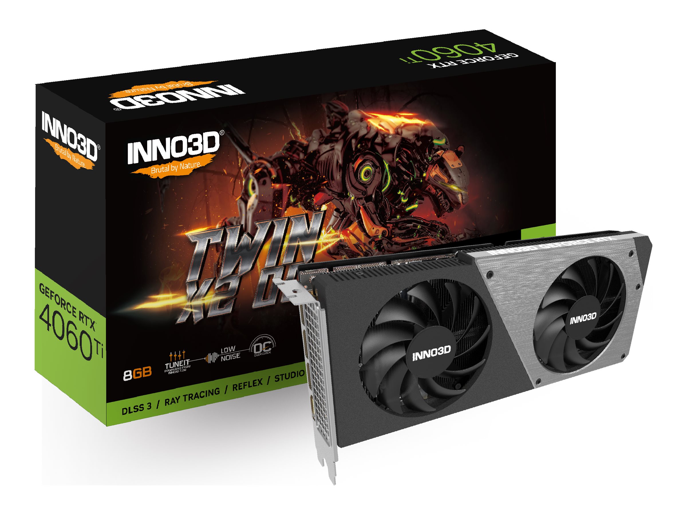 Inno3D GeForce RTX 4060 Ti Twin X2 OC 8GB GDDR6 HDMI 3xDP