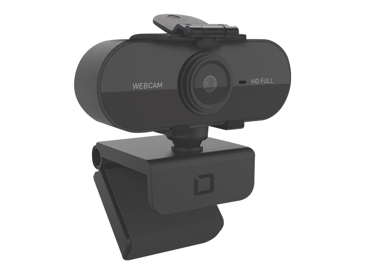 Dicota Webcam PRO Plus Full HD - Web-Kamera - Farbe