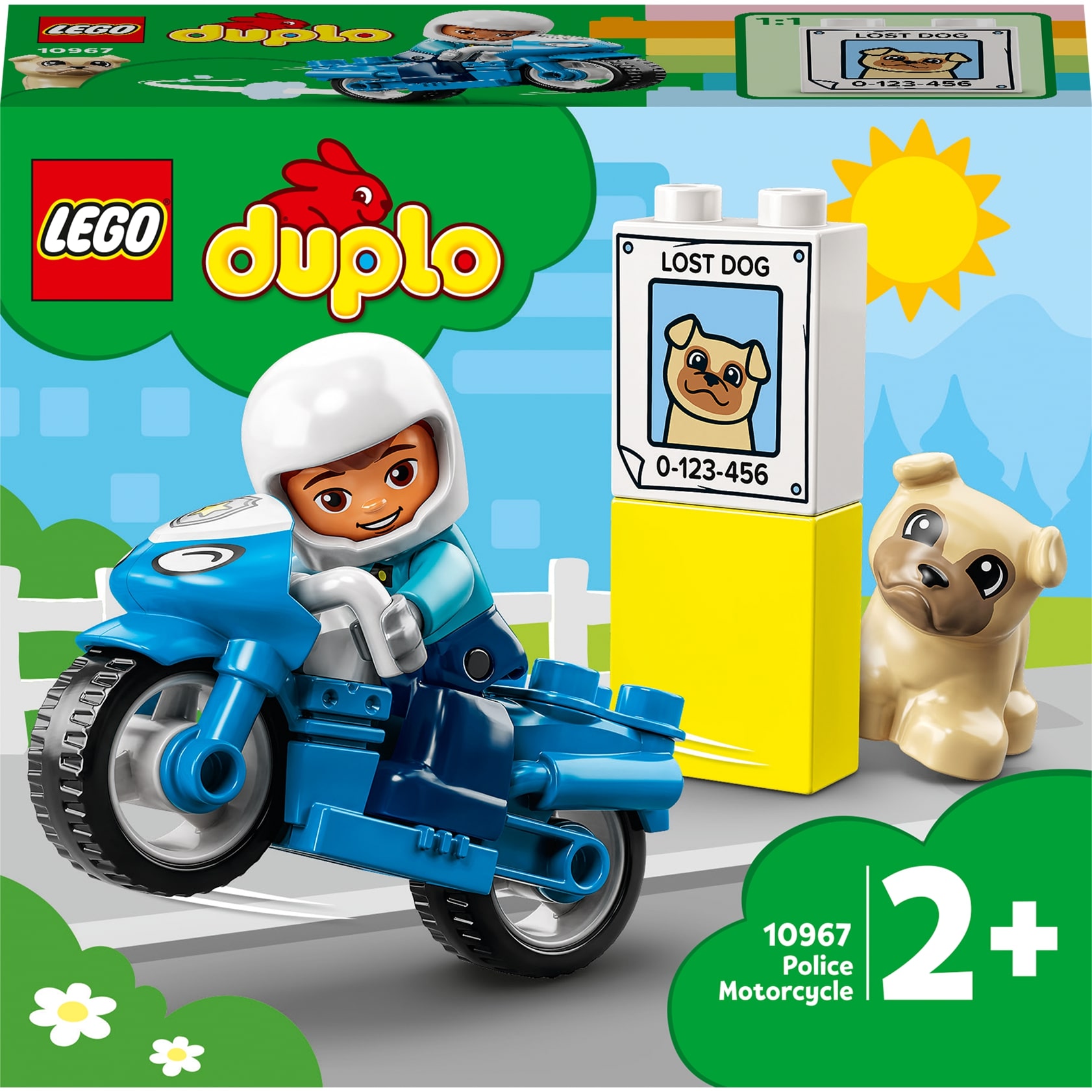 LEGO DUPLO Polizeimotorrad                            10967