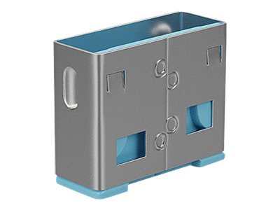 Lindy | USB Typ A Port Schloss (ohne Schlüssel) - 10 Stück, Blau