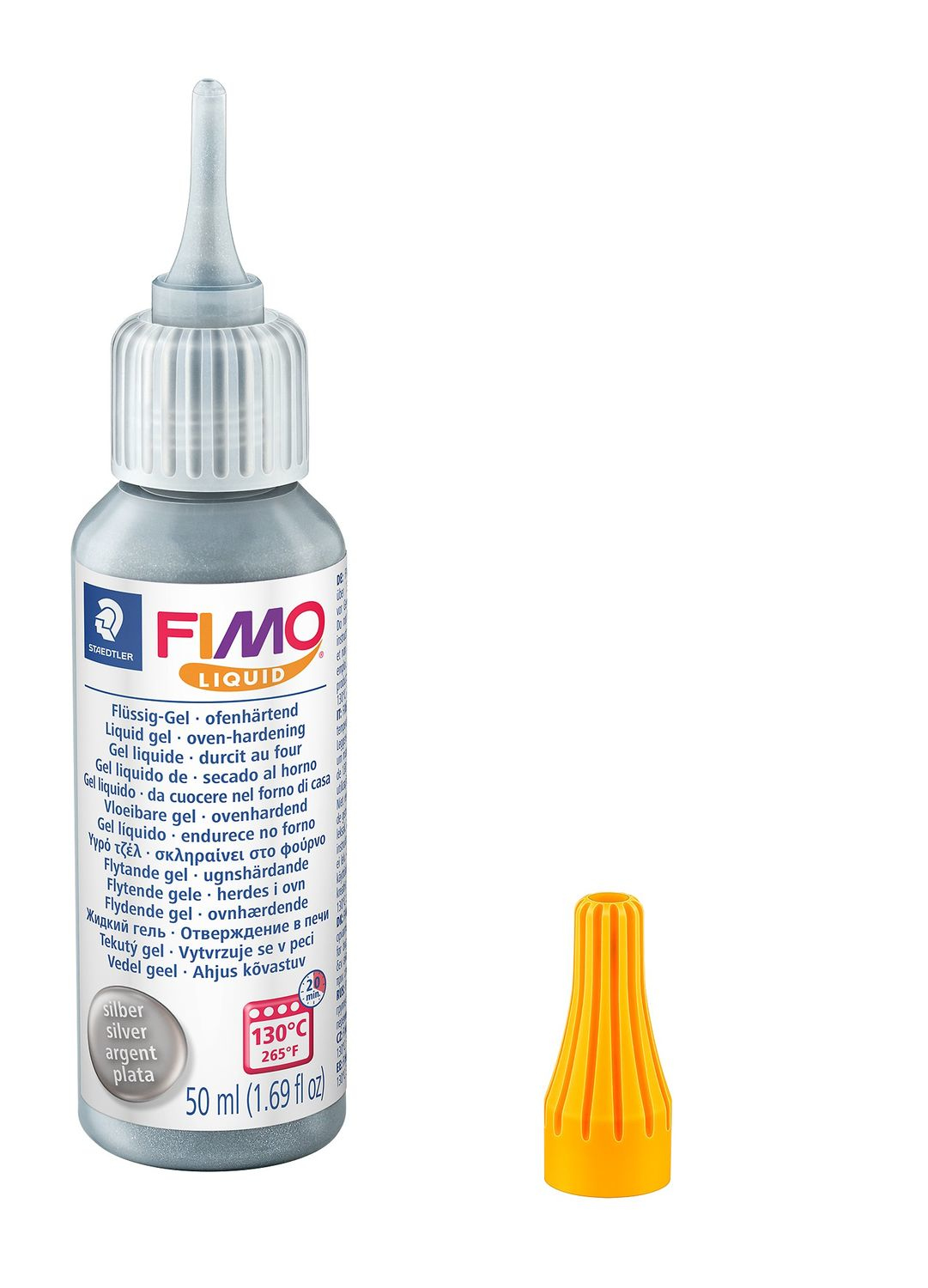 STAEDTLER FIMO 8050 - Dekorier-Gel - Silber - Erwachsene - 1 Stück(e) - 130 °C - 20 min