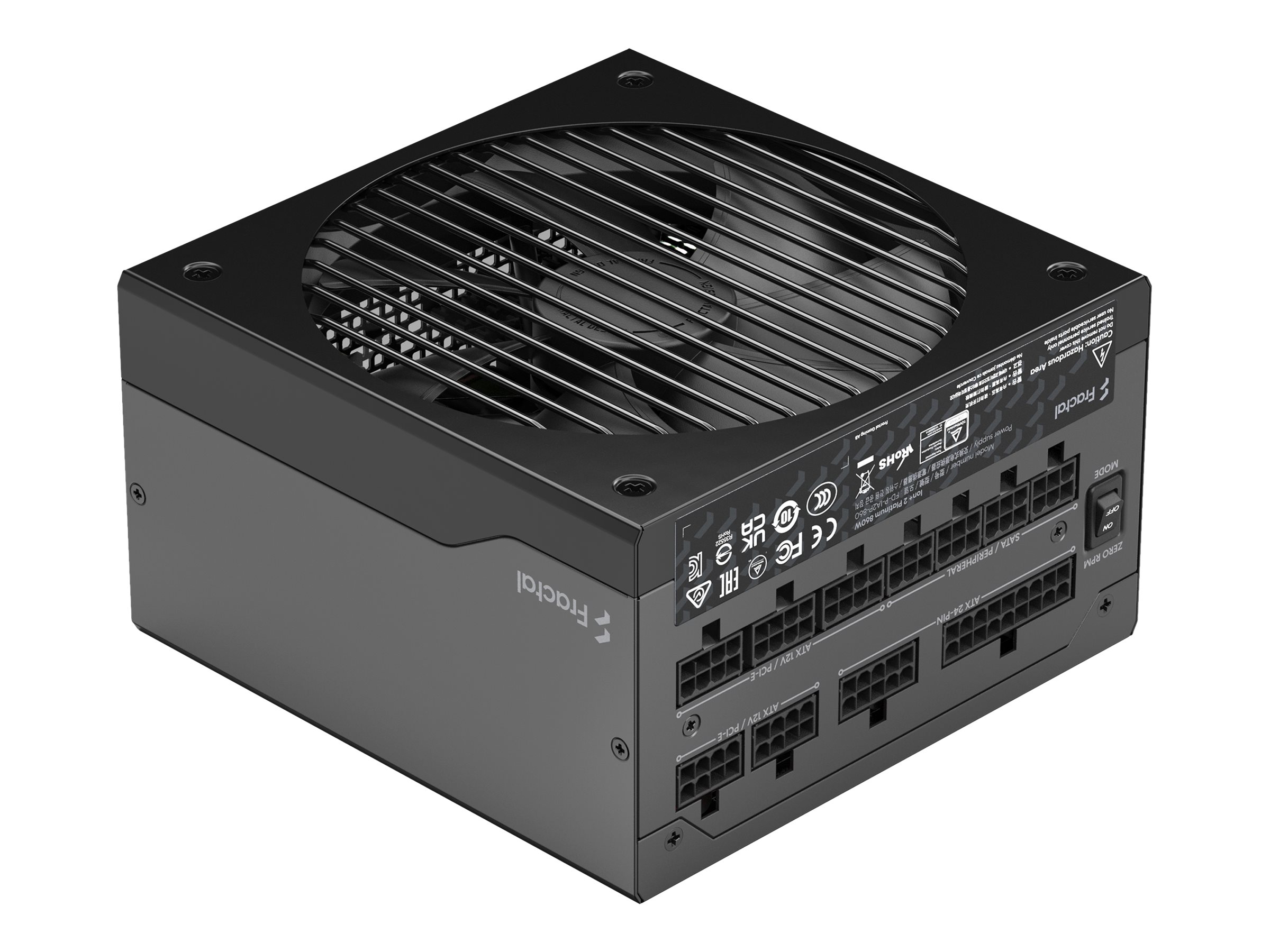 Fractal Design Ion+ 2 860W ATX 2.52 Netzteil Modular 80+ Platinum