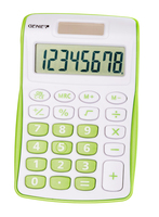 GENIE Taschenrechner 120 G 8-stellig grün