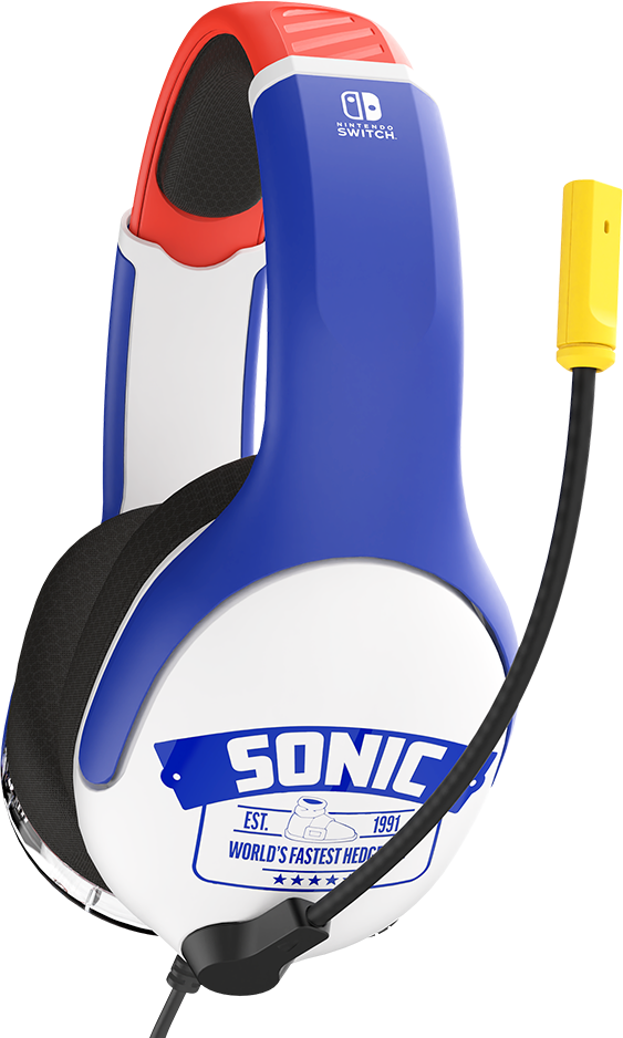 PDP Headset REALMz Sonic Go Fast                      Switch