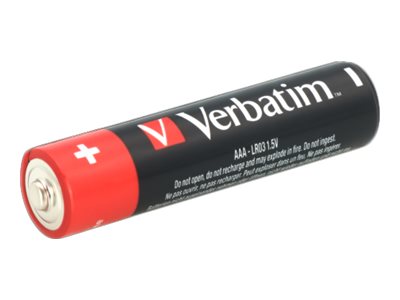 Verbatim ALKALINE BATTERY AAA 24 PACK (BOX)