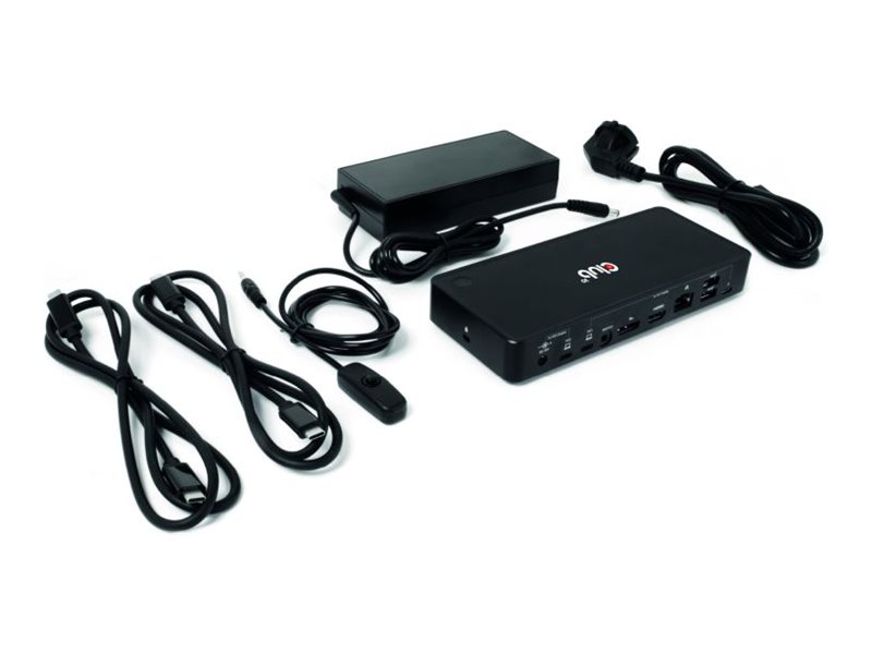 Club3D KVM Switch 4K60Hz 2x USB-C> HDMI/DP/3xUSB/2xUSB-C/LAN retail