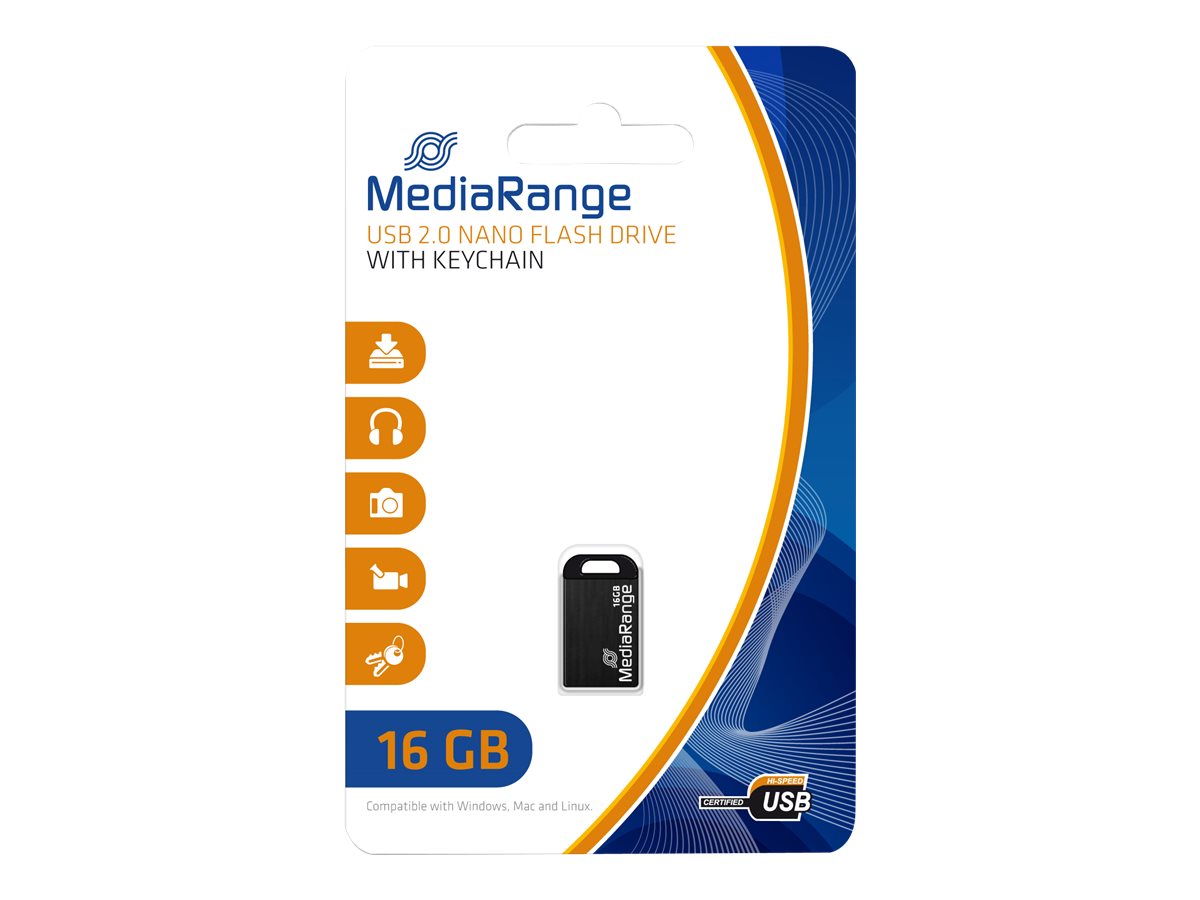 USB-Stick 16GB USB 2.0 Nano