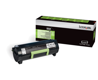 Lexmark 502 - Schwarz - Original - Tonerpatrone LCCP, LRP