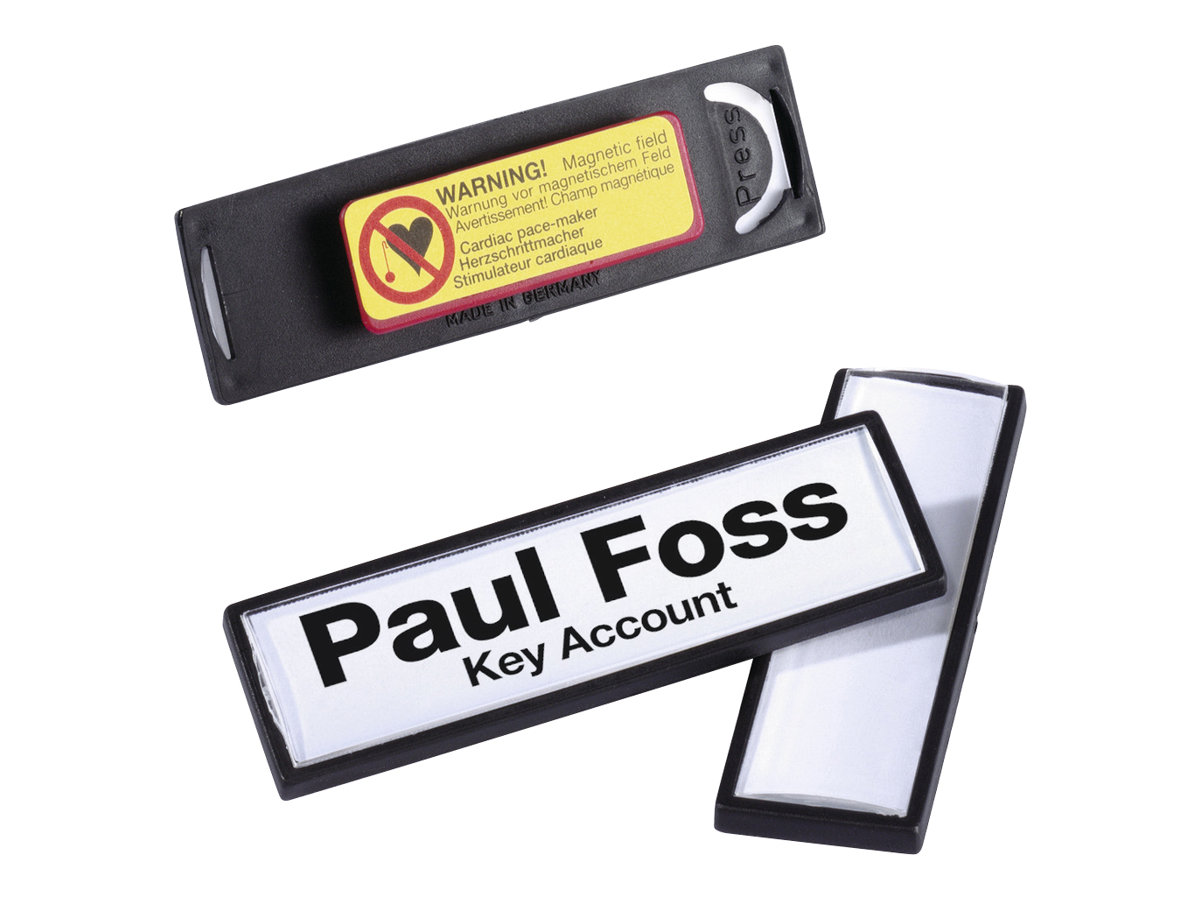 Clip-Card – Namensschild – 17 x 67 mm