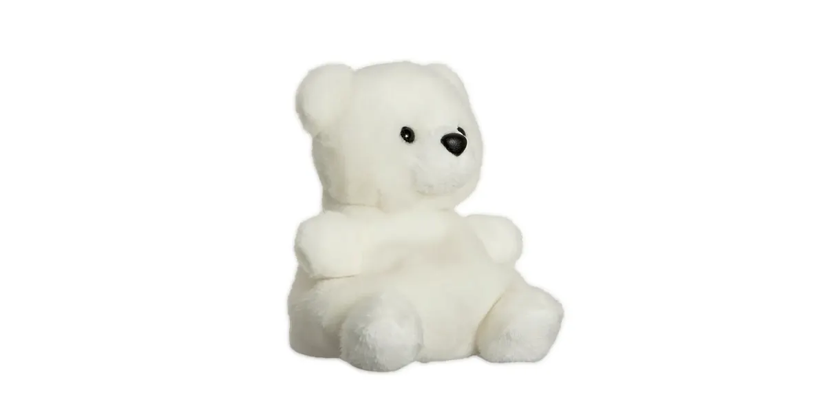 Aurora Palm Pals Snowy Polar Bear – 13 cm Plüschtier Polarbär