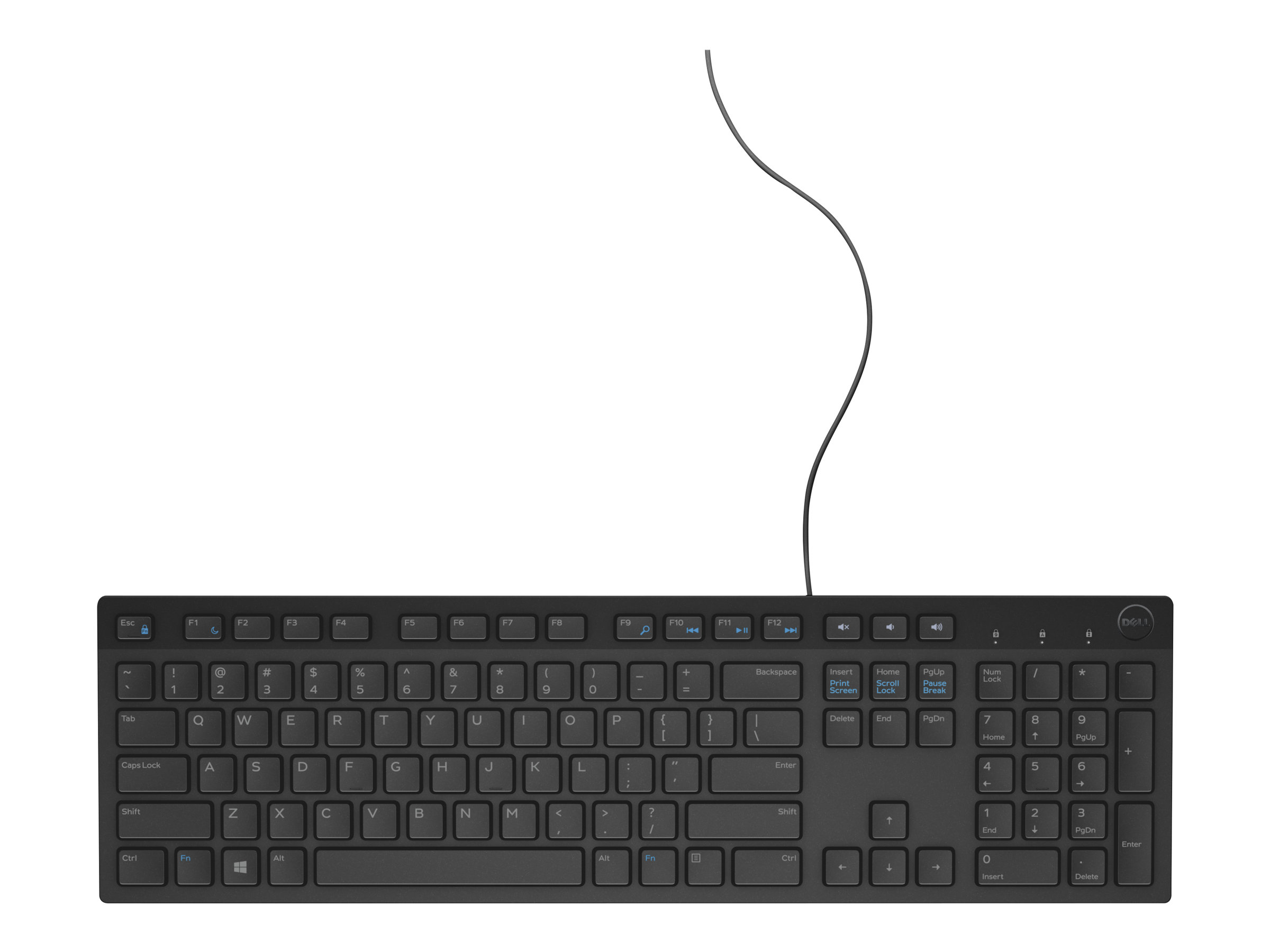 KB216 Keyb USB German black