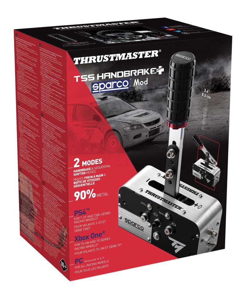 ThrustMaster TSS Handbrake Sparco Mod + - Handbremse, ThrustMaster, 4060107