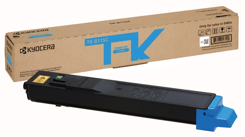 Kyocera TK 8115C - Cyan - Original - Tonerpatrone