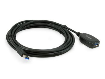 equip USB Kabel 3.0 A -  St/Bu 5.00m Verl. aktiv - Kabel - Digital/Daten