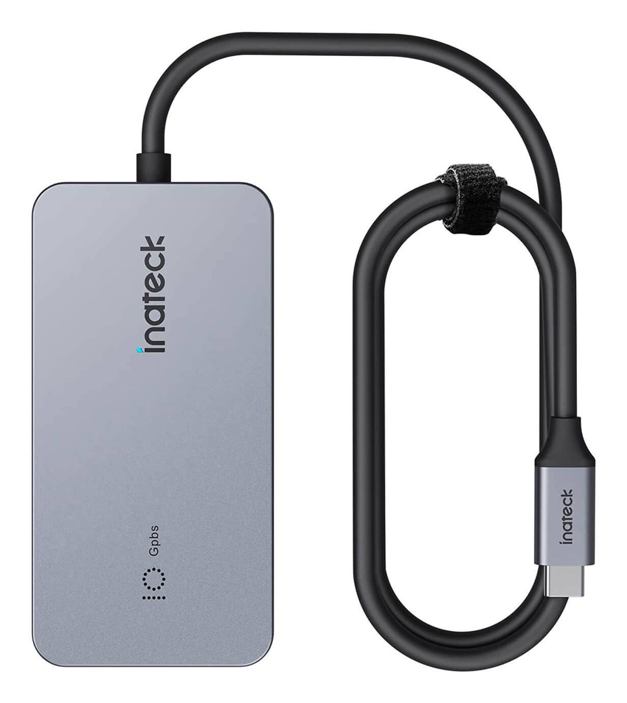 HB2027 | USB-C 7-in-1 Hub | 3x USB-A 10 Gbit/s | HDMI 4K 30 Hz | SD & microSD | 100 W PD