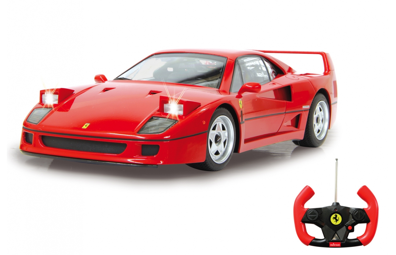 JAMARA | Ferrari F40 | 1:14 | rot | 27MHz | Klappscheinwerfer fernbedienbar
