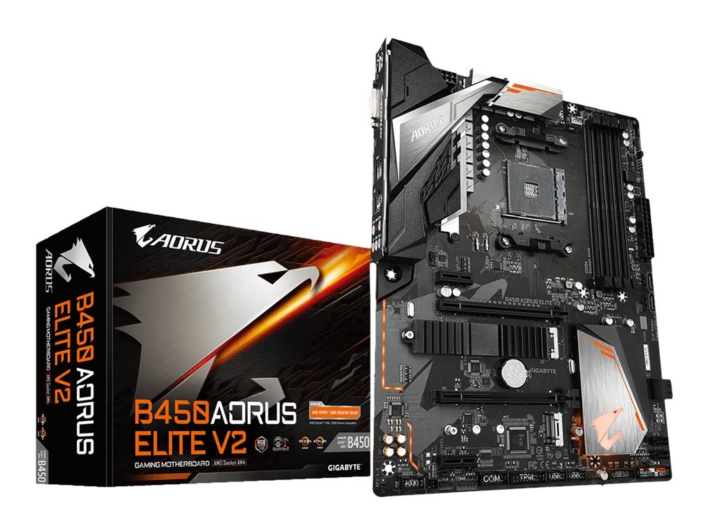 Gigabyte B450 Aorus Elite V2 - AMD B450 - So. AM4 - ATX