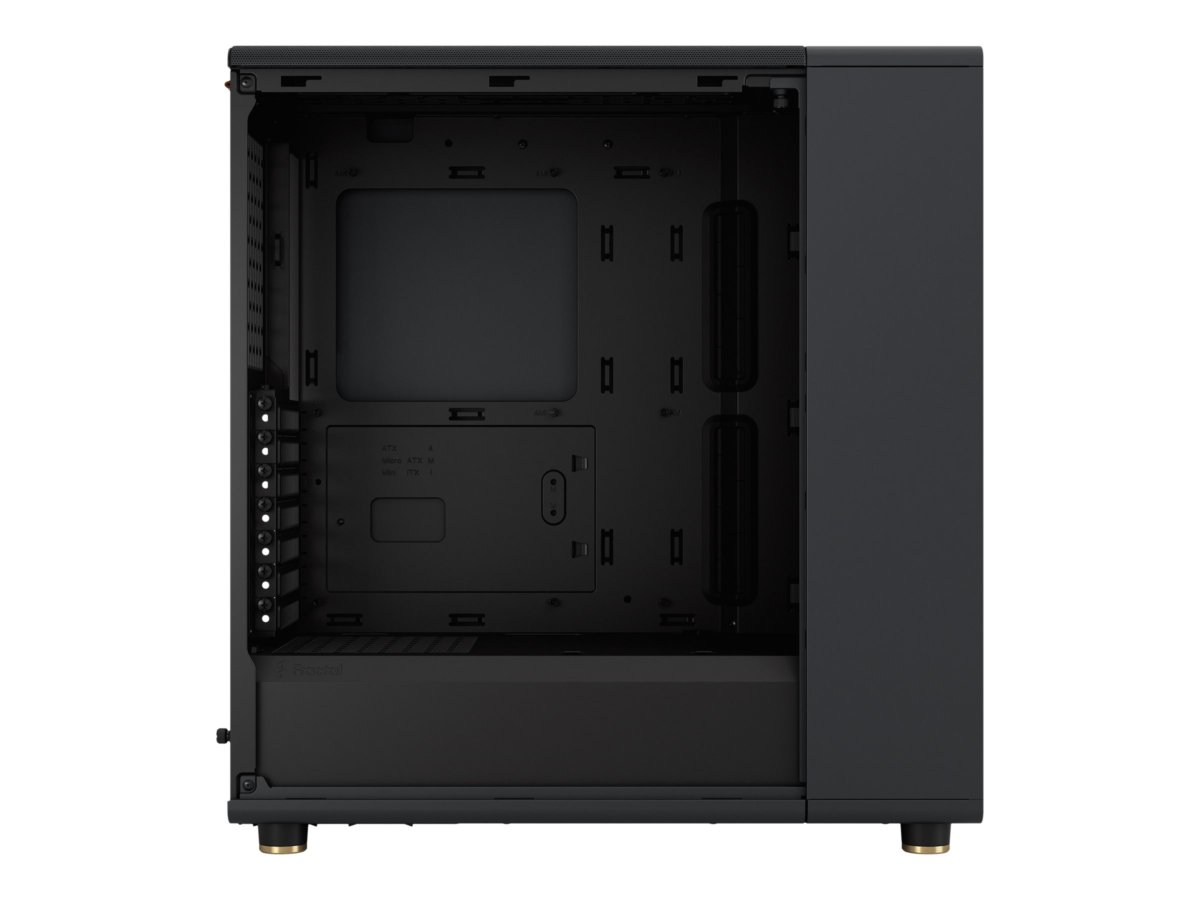 Fractal Design North Charcoal Black - Schwarz - Meshseitenteil