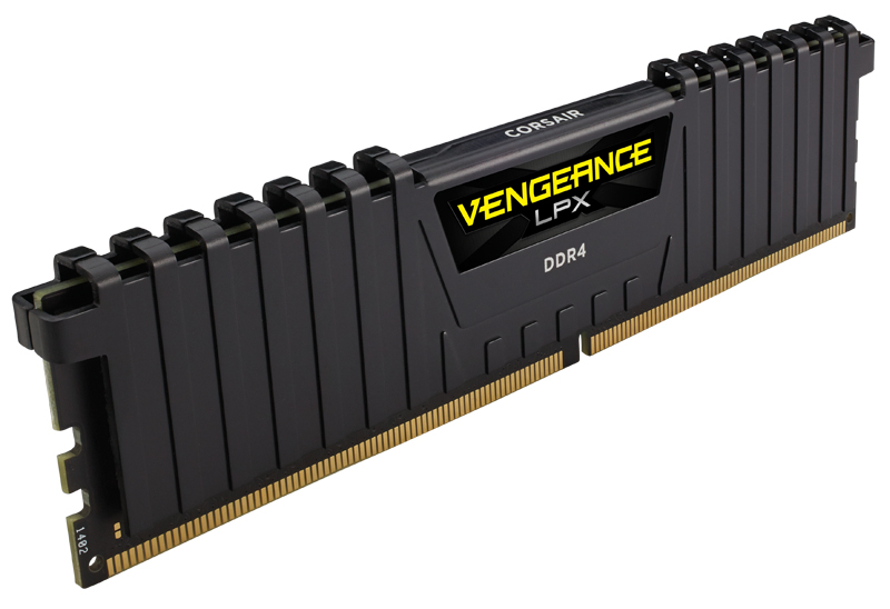 1x 16GB (Einzelmodul) DDR4-3000 Corsair Vengeance LPX schwarz CL16