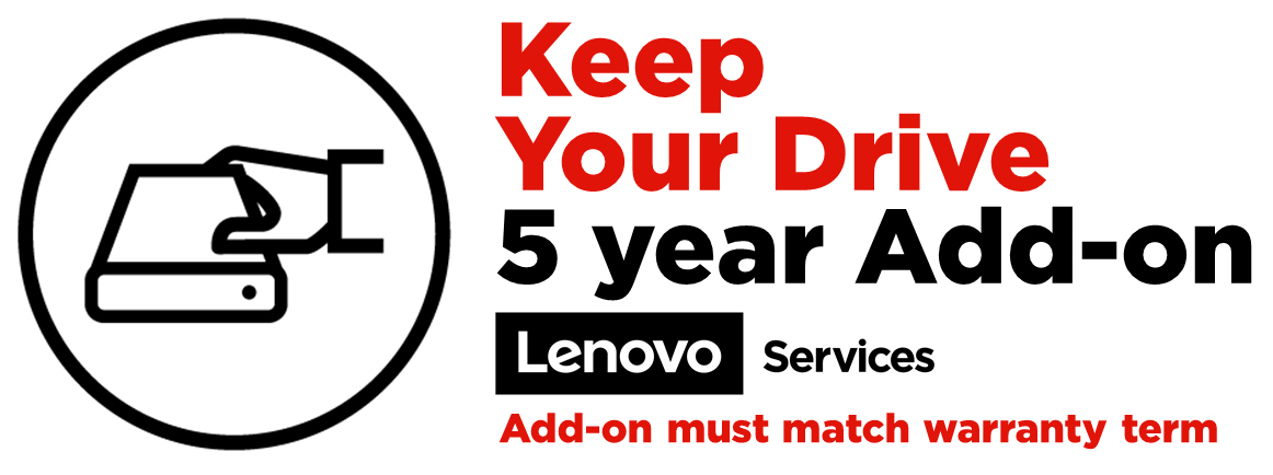 Lenovo Keep Your Drive Add On - Serviceerweiterung - 5 Jahre - für ThinkPad X1 Carbon (7th Gen)