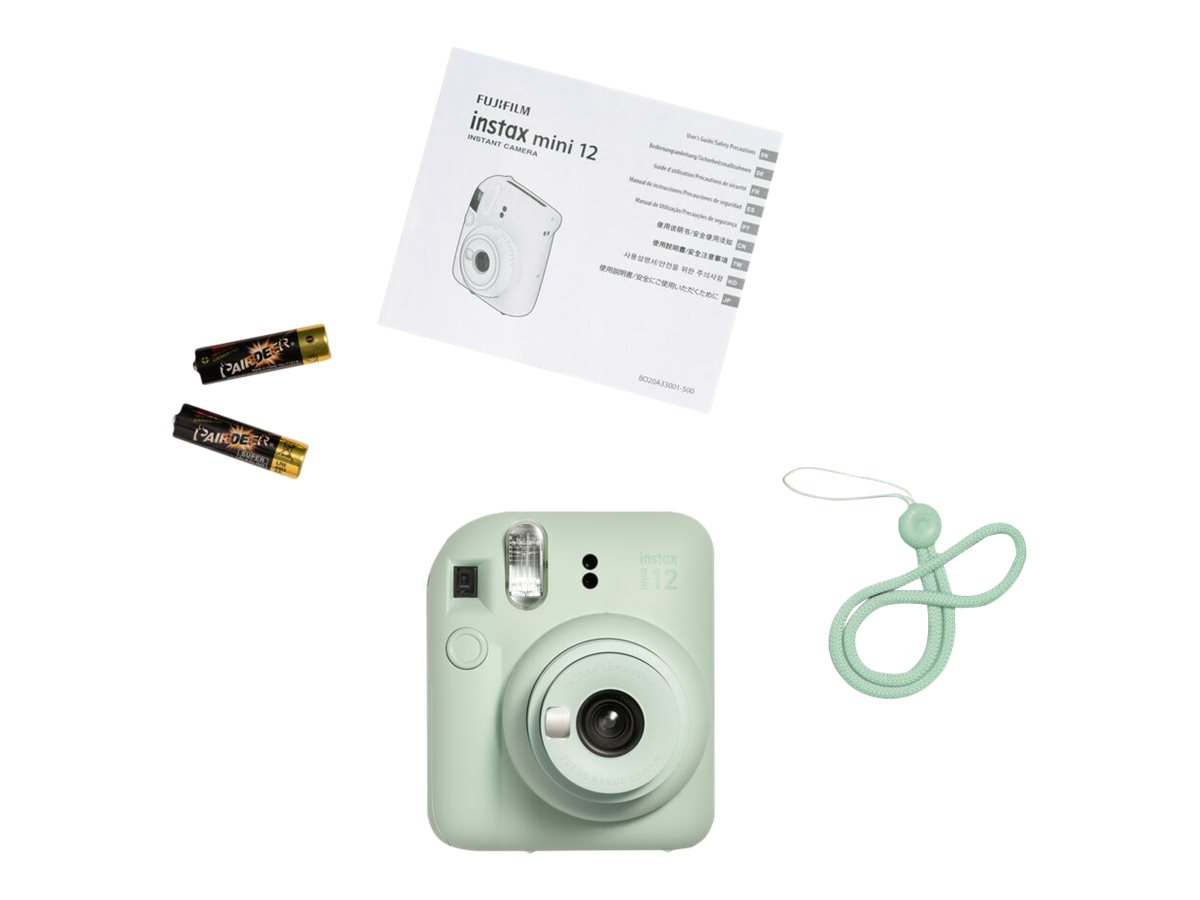 Fujifilm Instax Mini 12 - Instant Camera - mint green