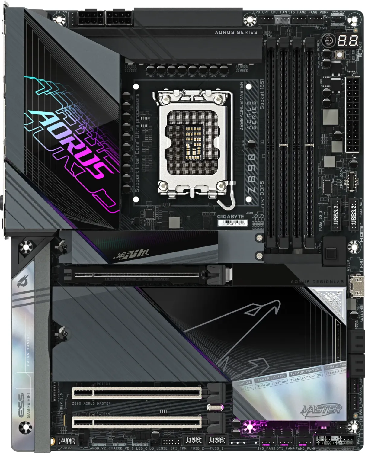 Gigabyte Z890 Aorus Master - Intel Z890 - So. 1851 - ATX