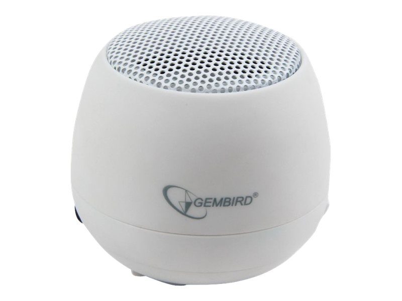 Gembird SPK-103-W - Lautsprecher - tragbar - kabelgebunden