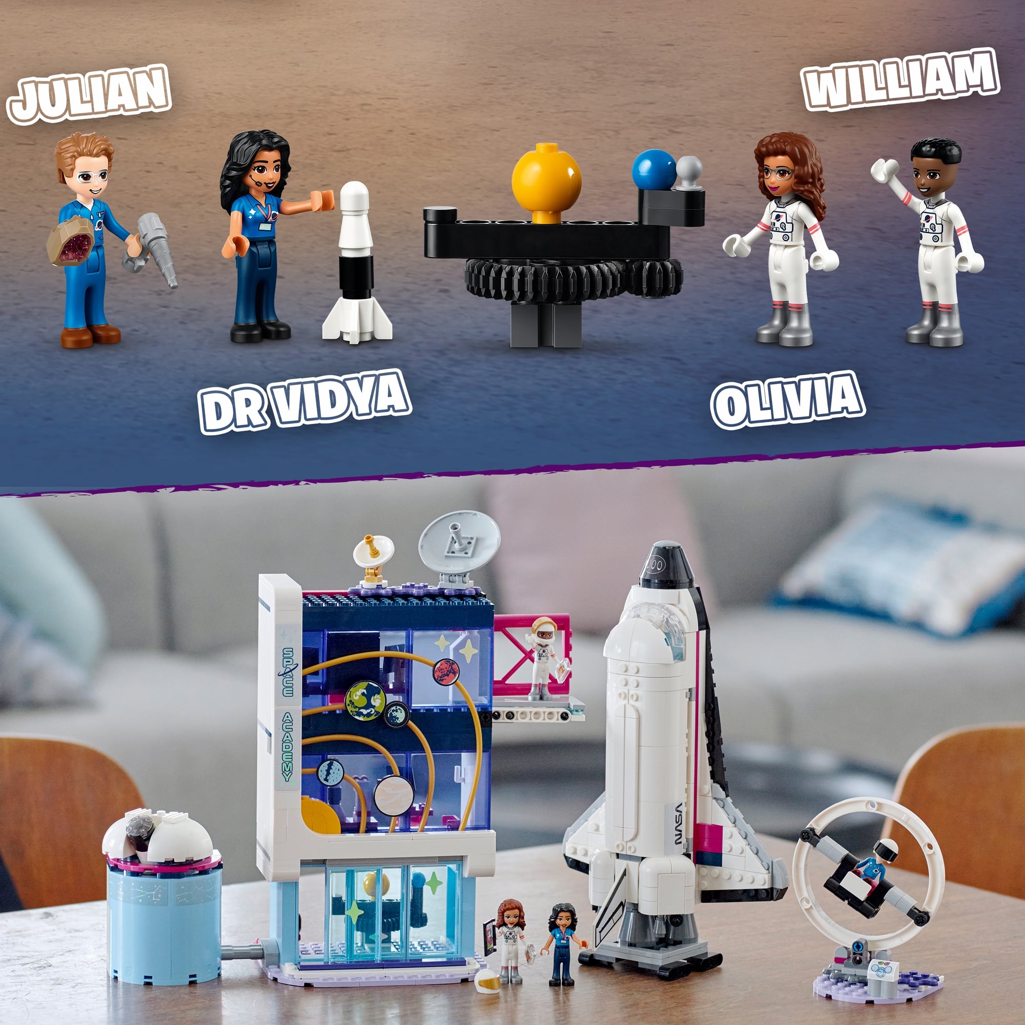 LEGO Friends Olivias Raumfahrt-Akademie               41713