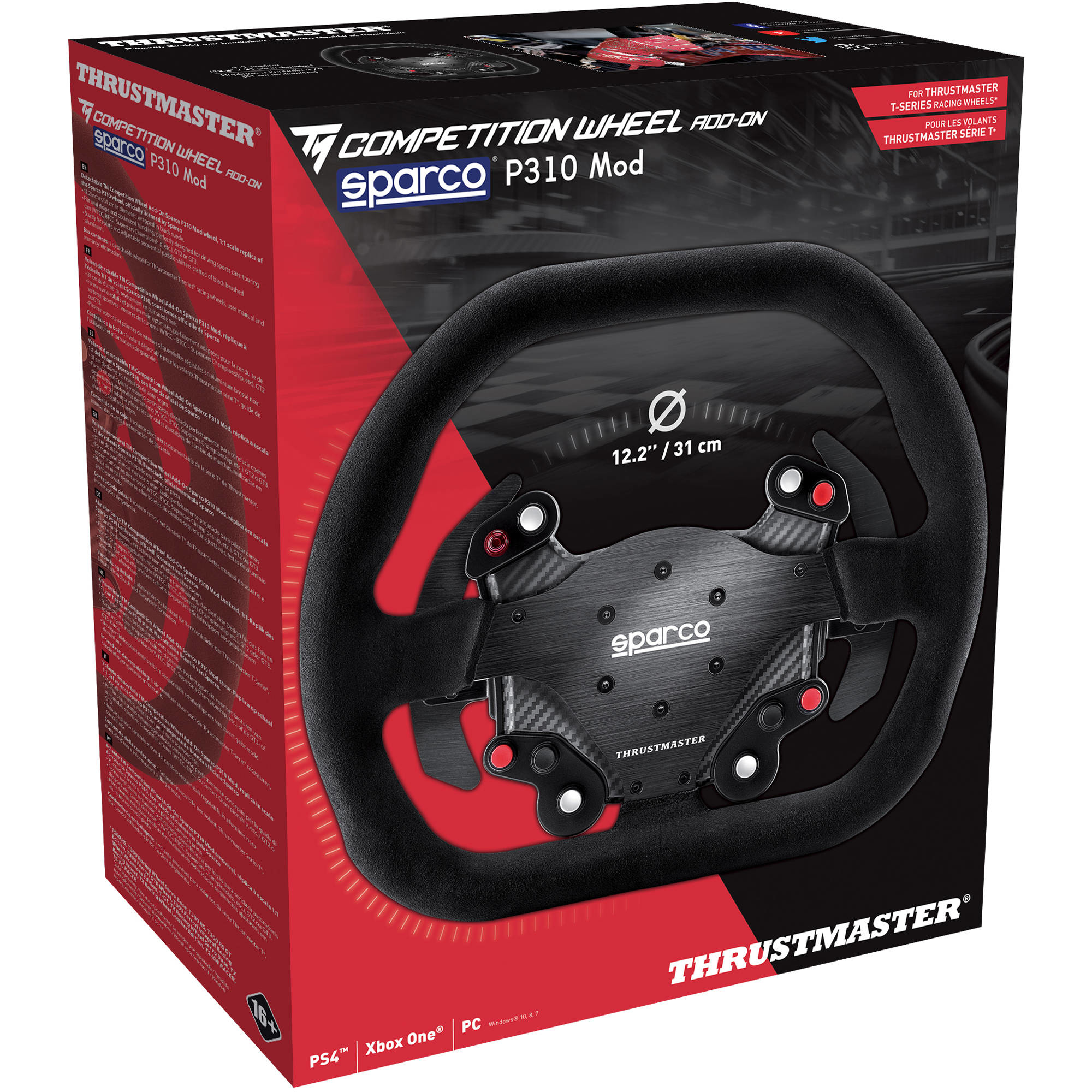 ThrustMaster COMPETITION WHEEL Add-On Sparco P310 Mod