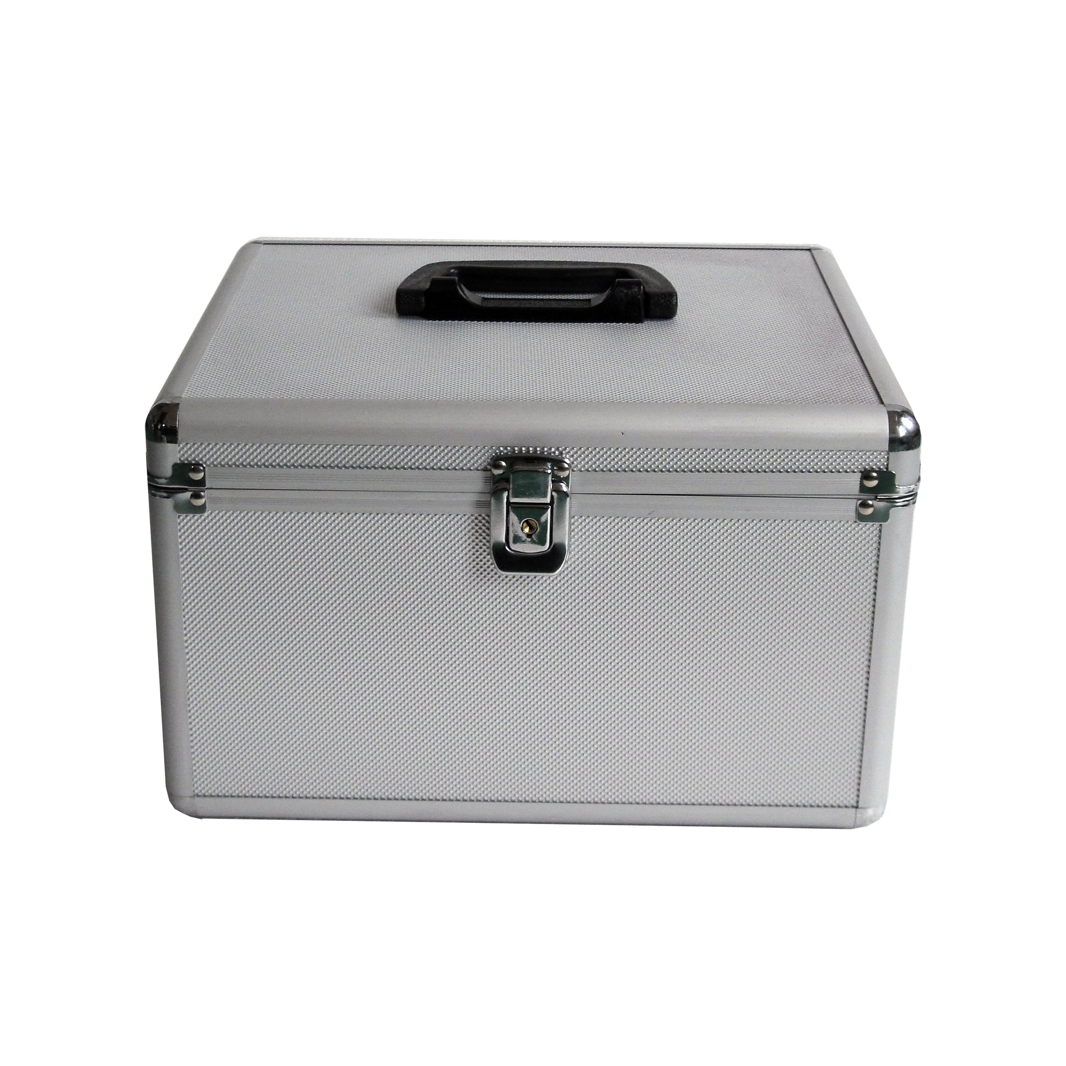 MEDIARANGE BOX76 - Gehäusebox - 300 Disks - Silber - Fleece - Kunststoff - Holz - 120 mm - Aluminium