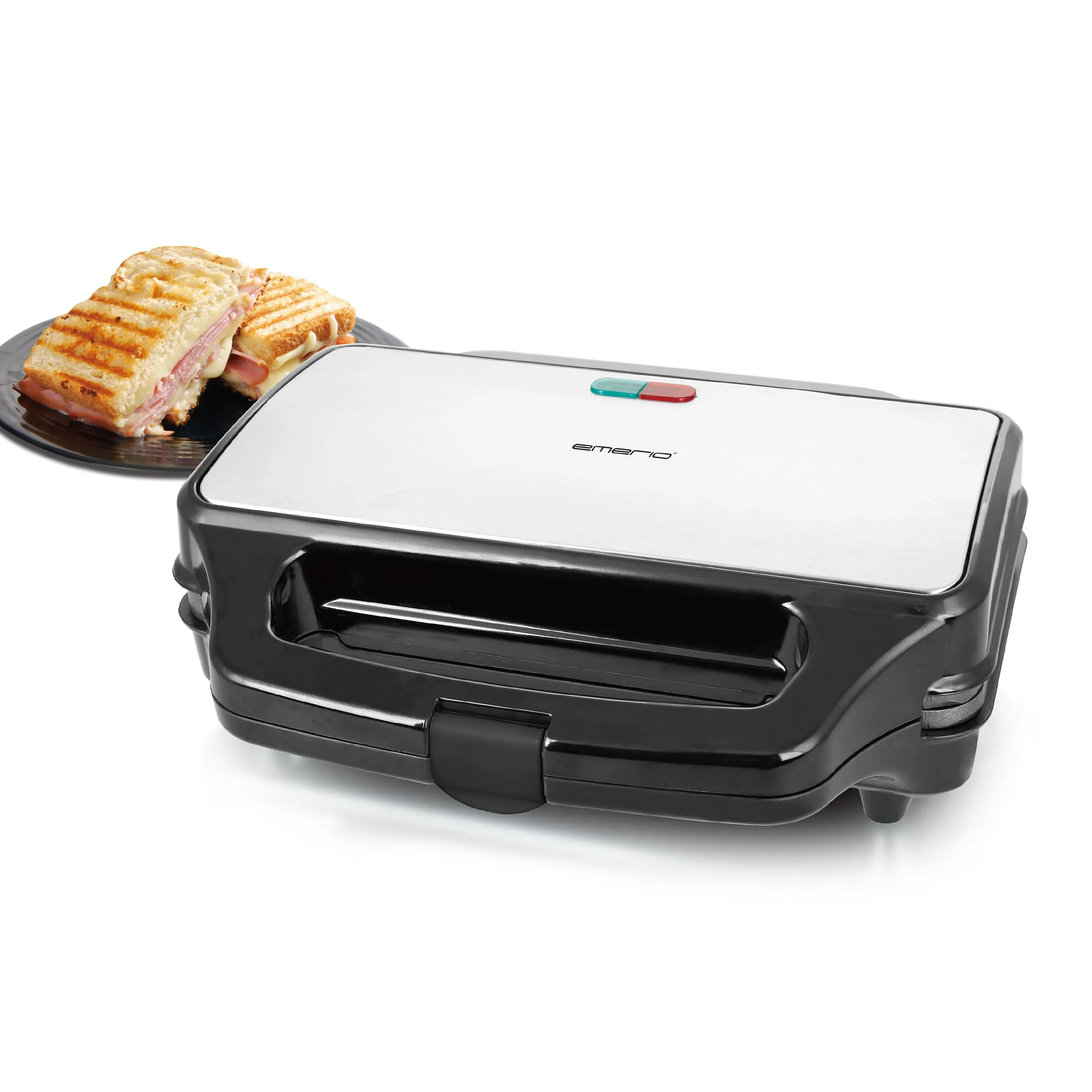Emerio | Sandwichtoaster 2 Scheibentoaster XXL Muschelform