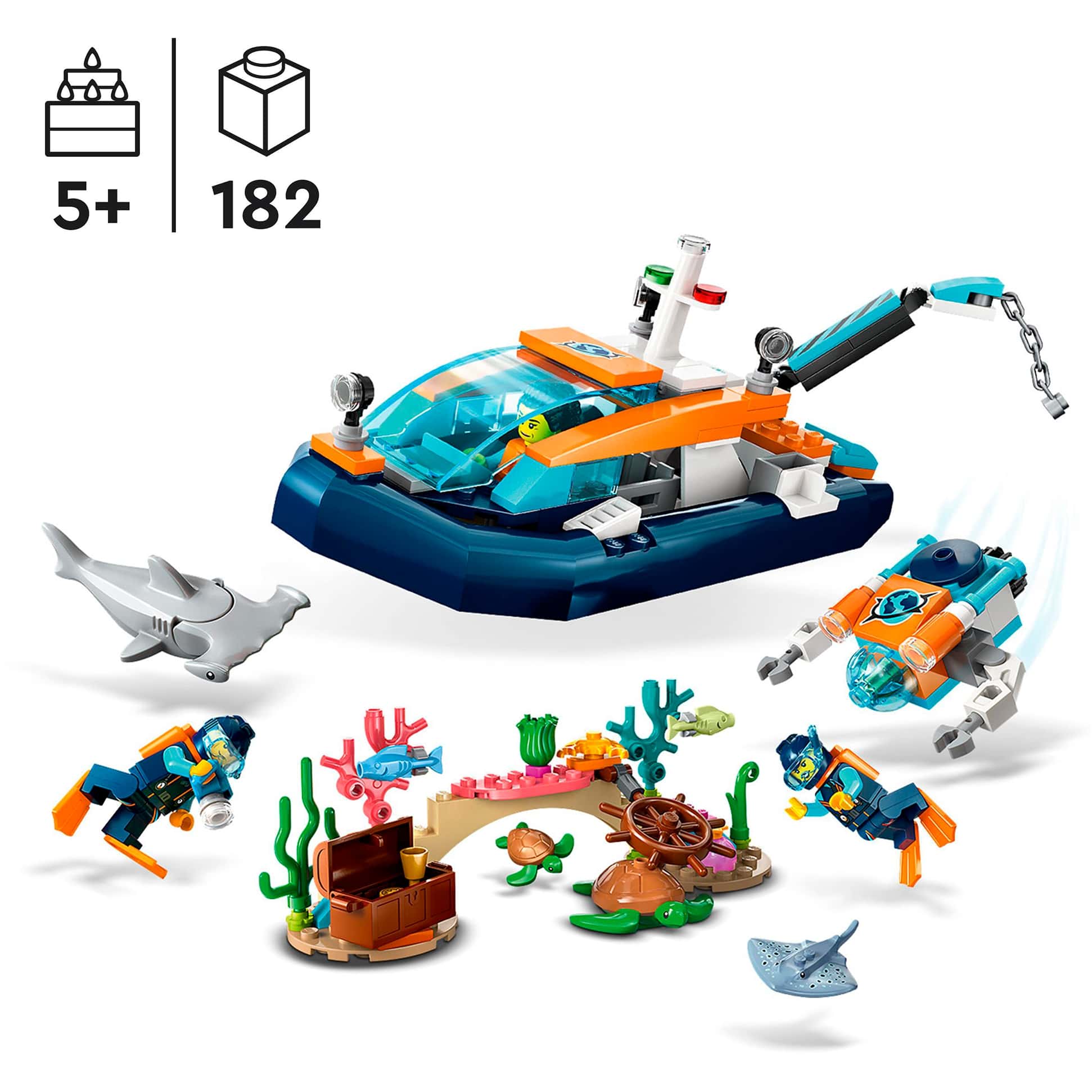 LEGO City   Meeresforscher-Boot                       60377