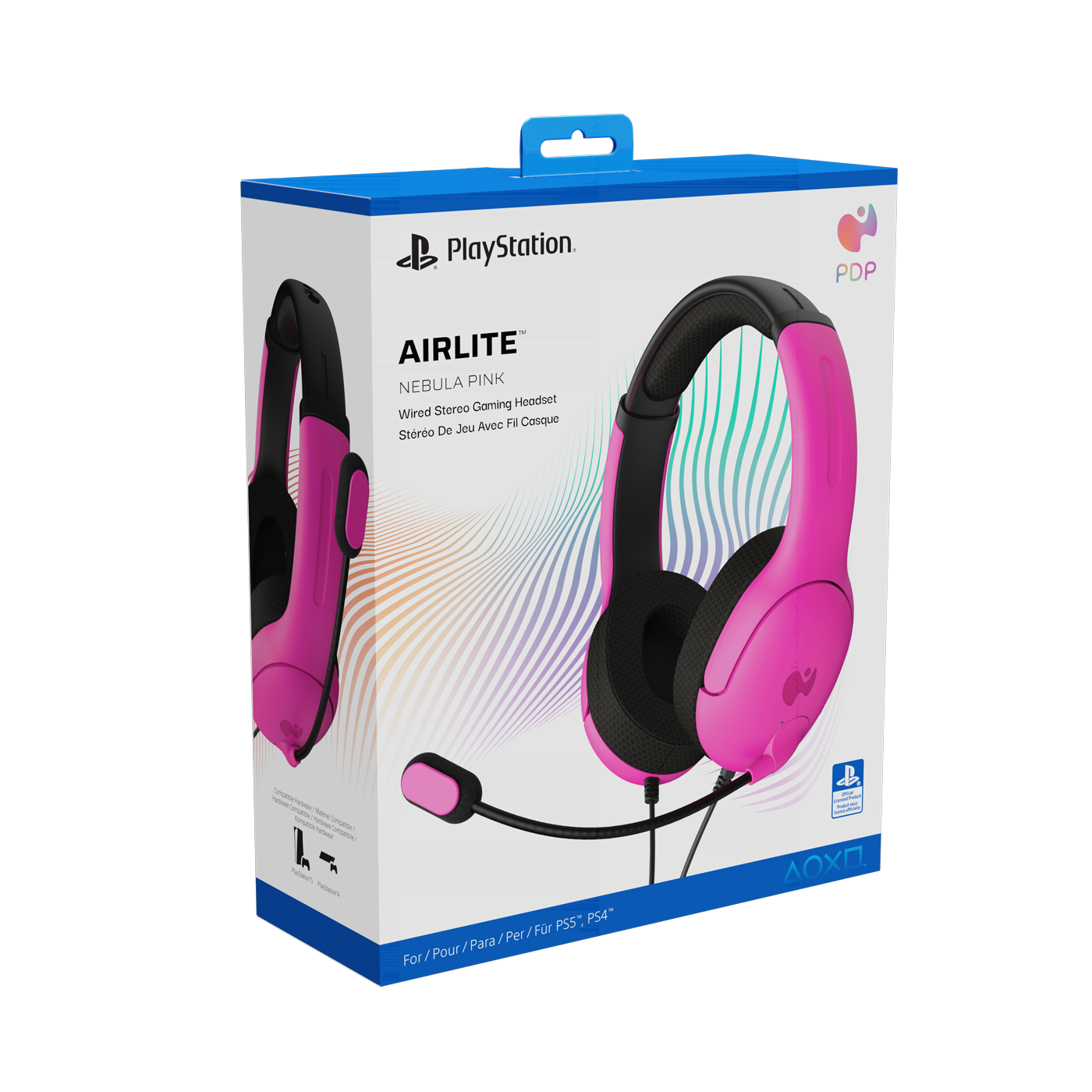 PDP Headset Airlite Stereo   pink            Playstation 4/5