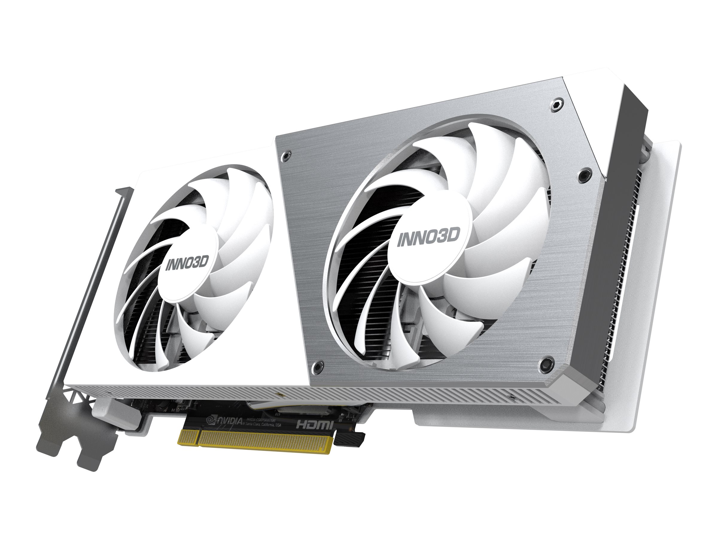 Inno3D GeForce RTX 4060 Twin X2 OC White 8GB GDDR6 HDMI 3x DP