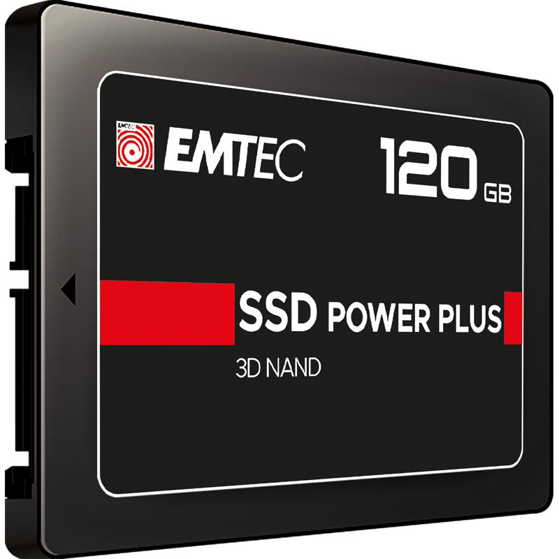 EMTEC X150 Power Plus 3D NAND - 120 GB SSD - intern - 2.5" (6.4 cm)
