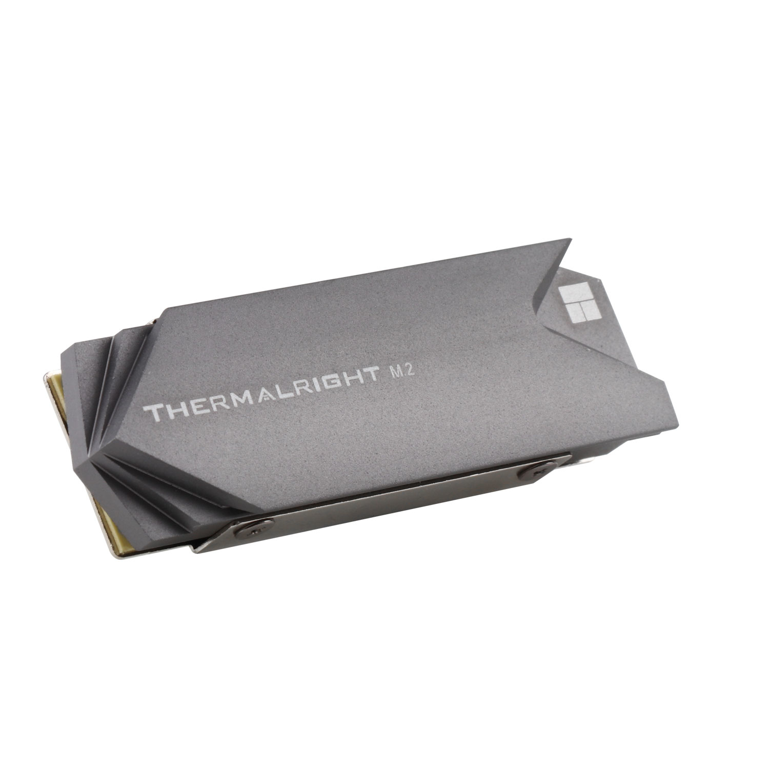 Thermalright TR M.2 2280 - Solid-State-Laufwerk - Kühlkörper - 1 Stück(e) - Grau - Silber - Aluminium - 75 mm