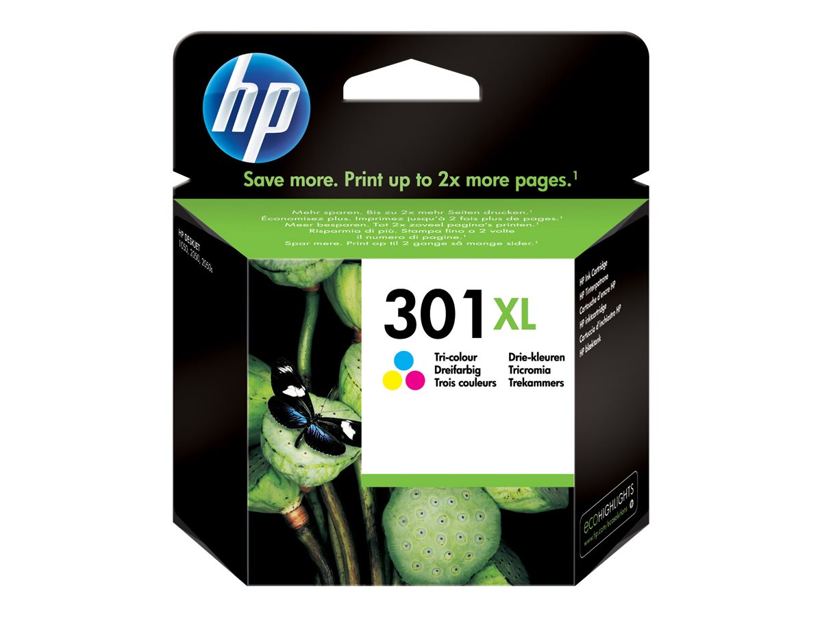 HP 301XL Farbe dreifarbig Tintenpatrone 6ml