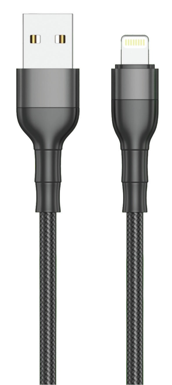 ACV USB Kabel A->Lightning schwarz - Kabel