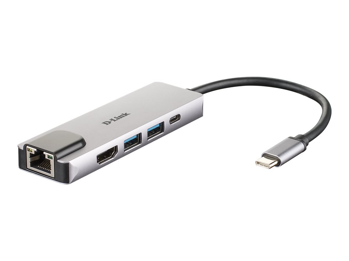 D-Link DUB-M520 - Dockingstation - USB-C / Thunderbolt 3