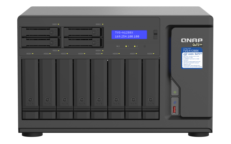 QNAP TVS-H1288X - NAS-Server - 12 Schächte - SATA 6Gb/s
