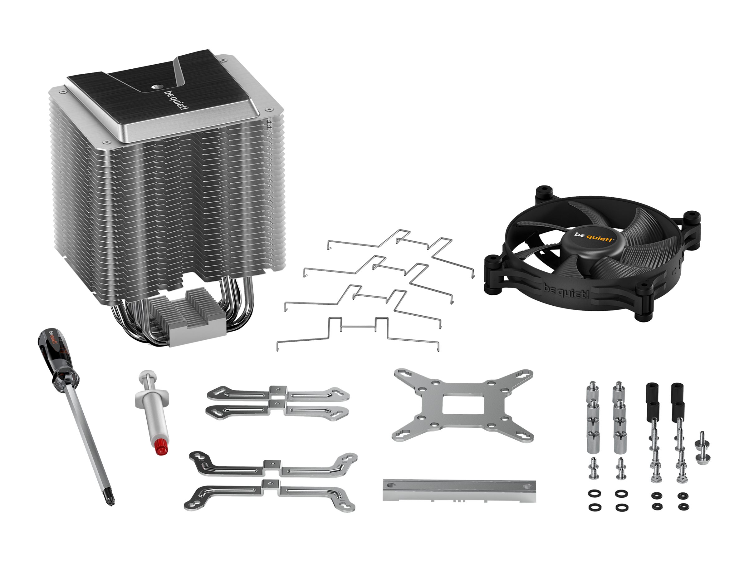 Be Quiet! Shadow Rock 3 - Prozessor-Luftkühler - (für: LGA1155, AM3+, LGA1150, LGA1151, LGA2011-3 (Square ILM)